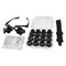 Watch Repair Magnifier Loupe Jeweler Magnifying Glasses Tool Set with LED Light with 8 Interchangeable Lens-2.5X 4X 6X 8X 10x 15x 20x 25x
